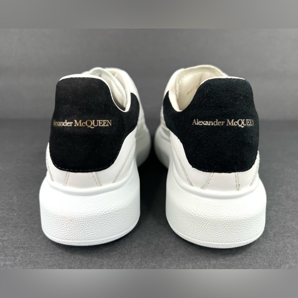 Alexander Mcqueen Molly Oversize Little Kids Leather Sneakers EU 30 - US 12 - Picture 4 of 11